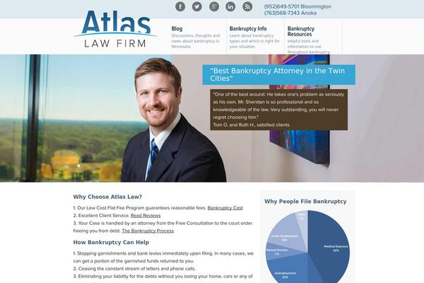 atlasbankruptcy.com site used Atlas