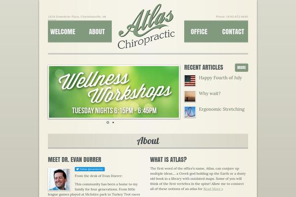 atlaschiropractic.org site used Atlaschiro