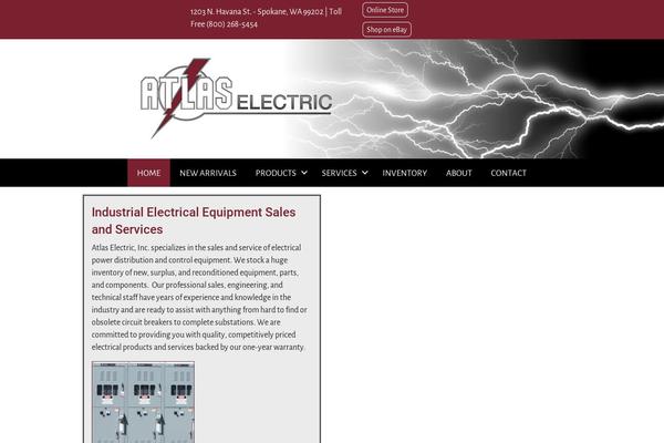 atlaselectricinc.com site used Ae_theme