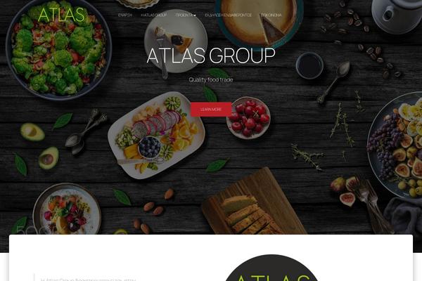 atlasgroup.gr site used Fonts