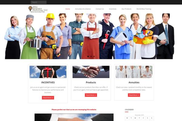 Minamaze theme site design template sample