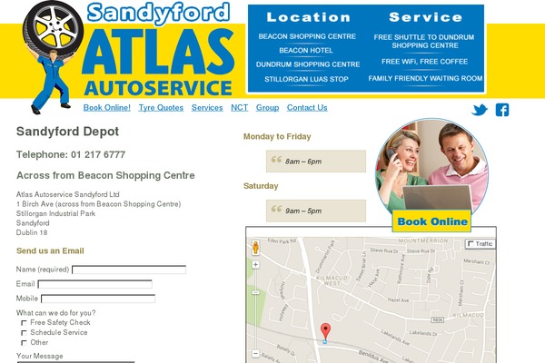 atlassandyford.ie site used Atlas1