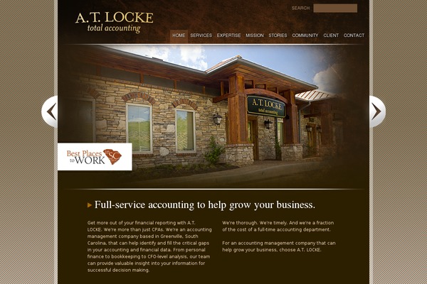 atlocke.com site used Drum-elementor-starter