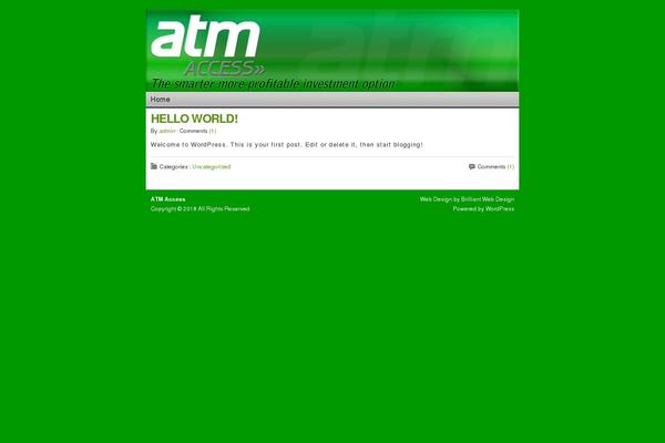 atm-access.com.au site used Flexxgreen
