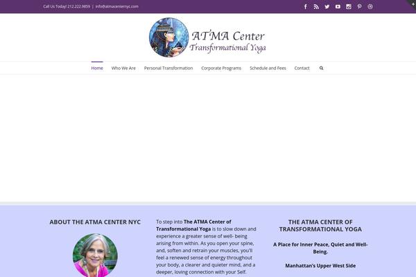 Avada theme site design template sample