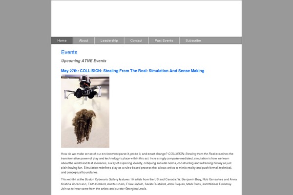 atne.org site used Atne