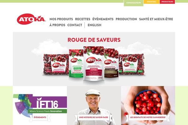 atokacranberries.com site used Atoka