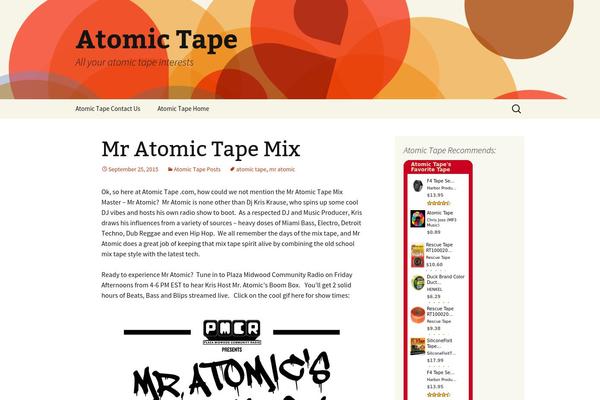 Twenty Thirteen theme site design template sample