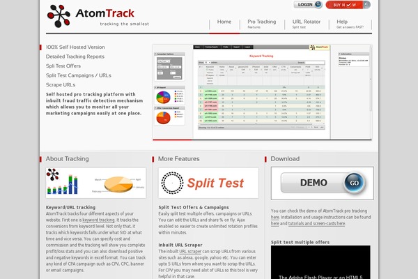atomtrack.com site used Certi-source