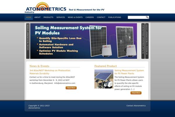 atonometrics.com site used Atonometrics