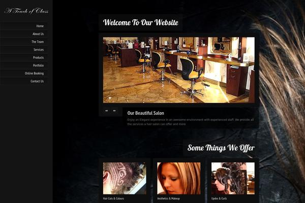 Phazed theme site design template sample