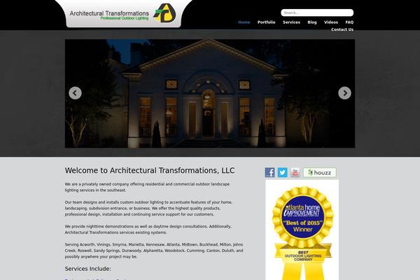 atoutdoorlighting.com site used Architectural