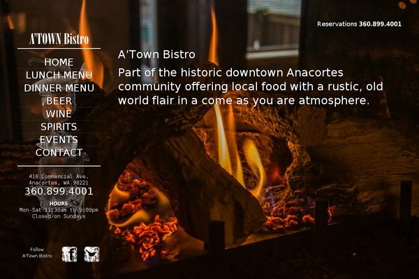 atownbistro.com site used Atownbistro