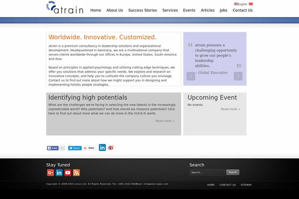 atrain-apac.com site used Atrain