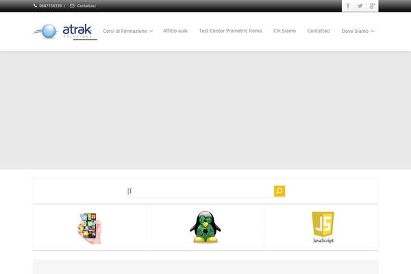 Envision theme site design template sample