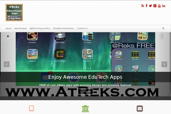 evolve theme site design template sample