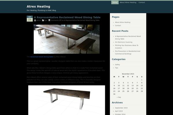 Coogee theme site design template sample