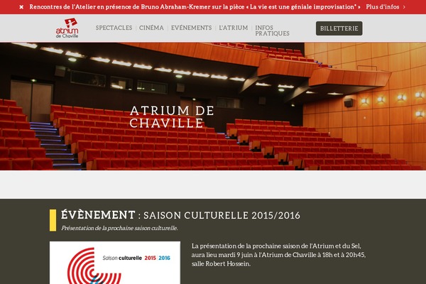 atrium-chaville.fr site used Atrium