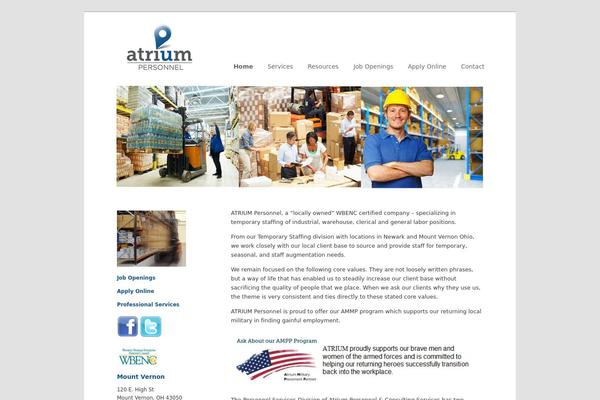 atriumpersonnel.com site used Atrium_mk1