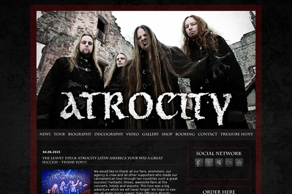 atrocity.de site used Atrocity