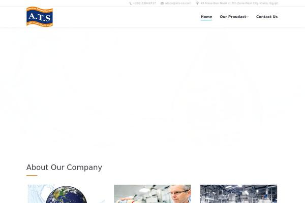 The7 theme site design template sample