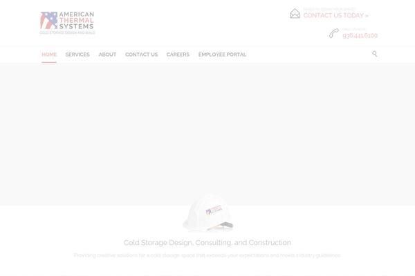 Construction theme site design template sample