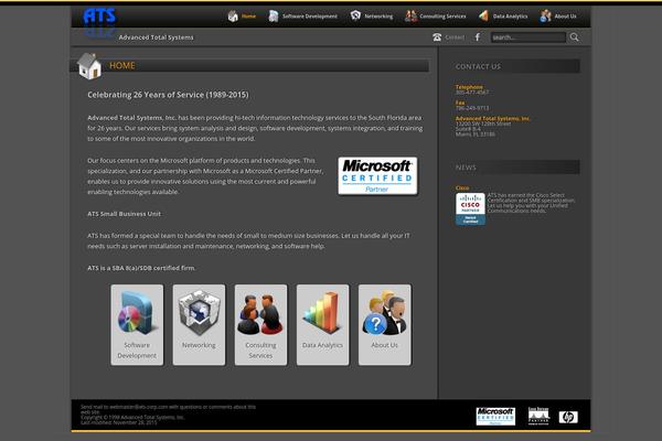 ats-corp.com site used Ats-corp-default