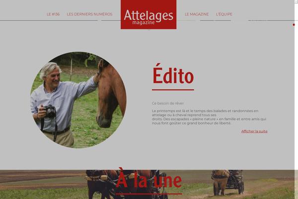 attelages-magazine.com site used Attelages-magazine