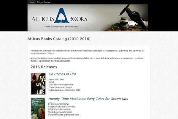 atticusbooksonline.com site used Atticusbooks