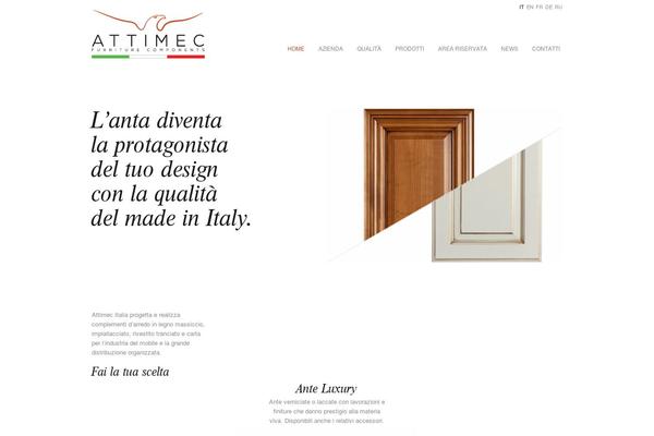 attimecitalia.it site used Attimec