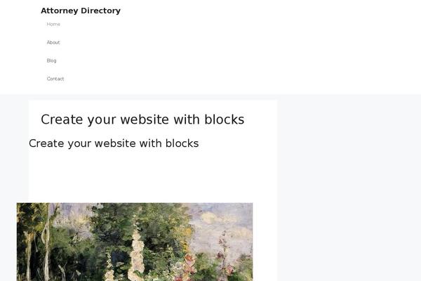 Twenty Twenty-One theme site design template sample