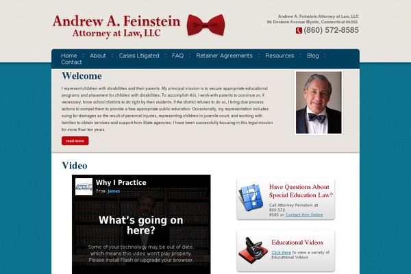 attorneyfeinstein.com site used Attyfeinstein