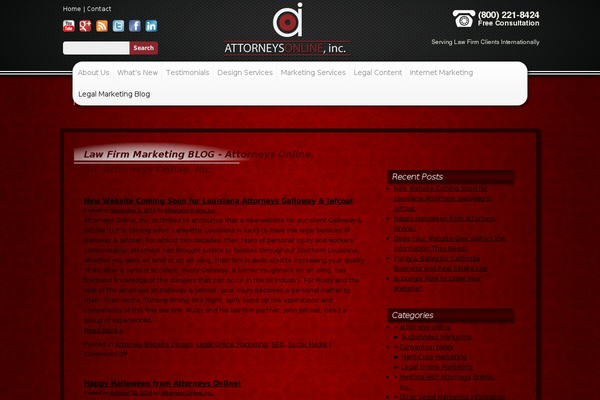 attorneysonlineincblog.com site used Aoi-responsive