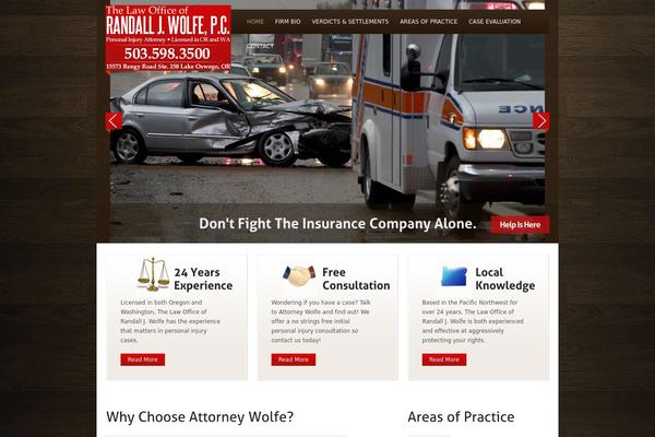 attorneywolfe.com site used Wolfe20