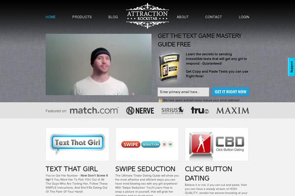 attractionrockstar.com site used Attrock