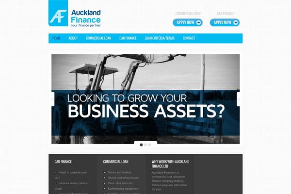 aucklandfinance.co.nz site used Theme1411