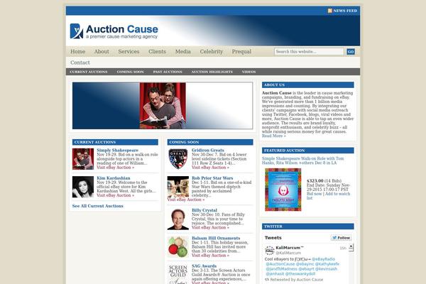 auctioncause.com site used Lifestyle-90210