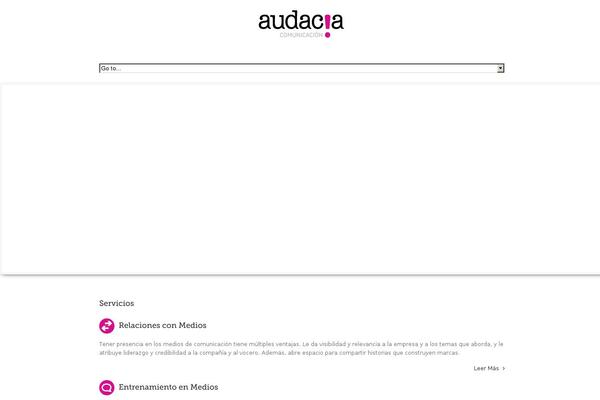 audacia.com.mx site used Audacia