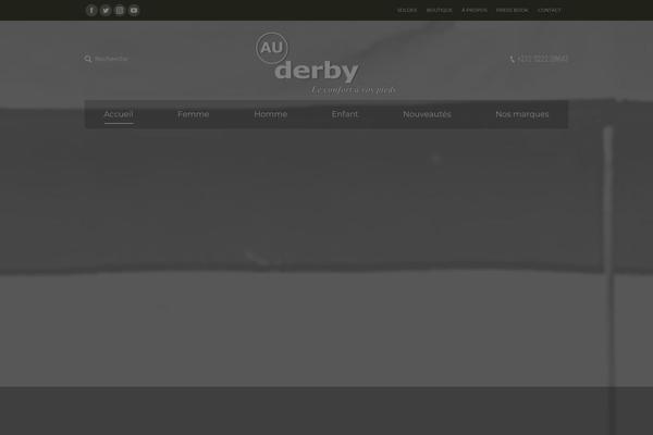 auderby.ma site used Auderby-theme