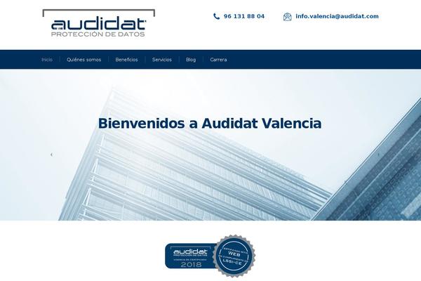audidatvalencia.com site used Audidatvalenciawp