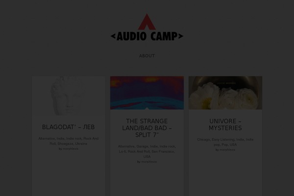 audio-camp.com site used Sueva
