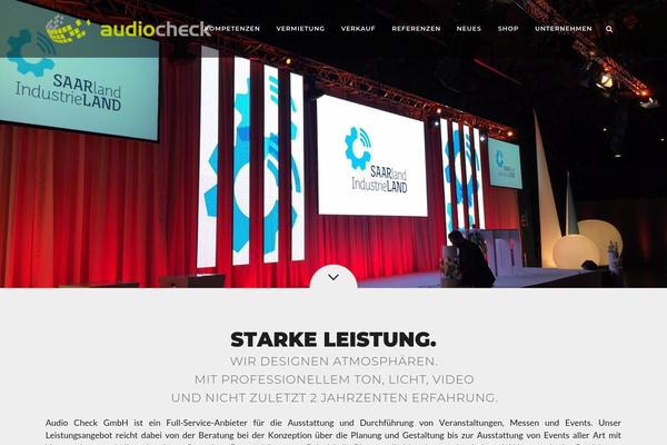 audio-check.de site used Audiocheck
