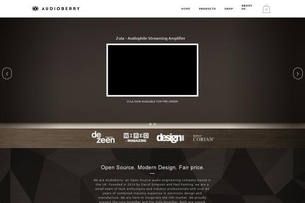 Bridge theme site design template sample