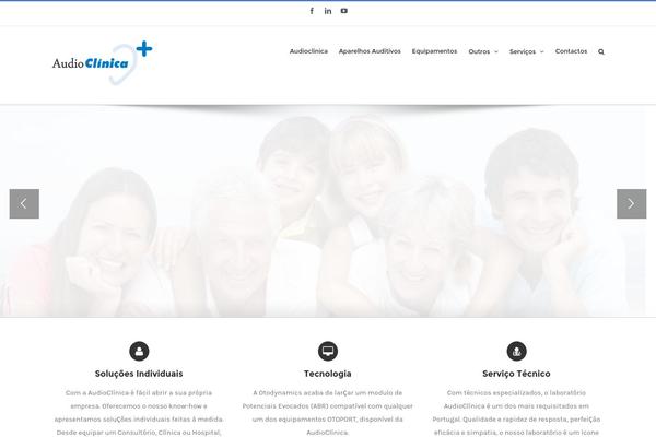 Avada theme site design template sample