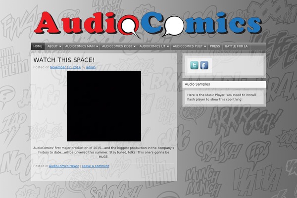audiocomicscompany.com site used Essence