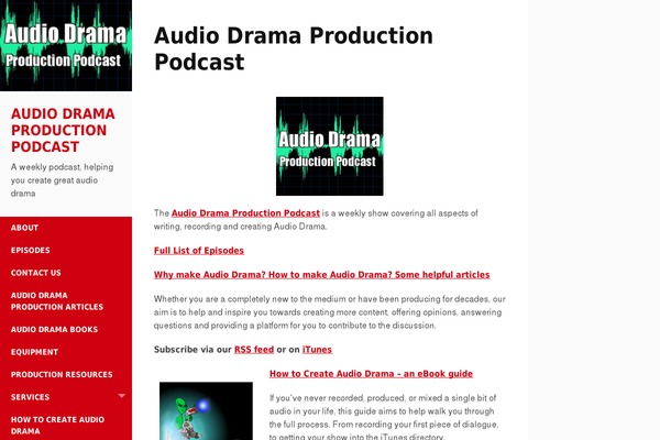 audiodramaproduction.com site used Adaption-wpcom