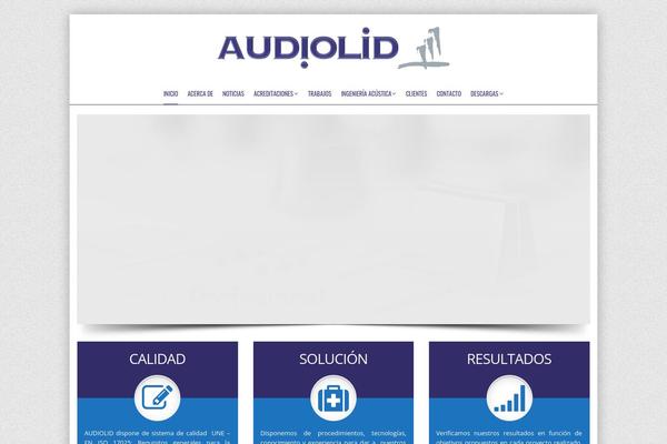 audiolid.es site used Audiolid