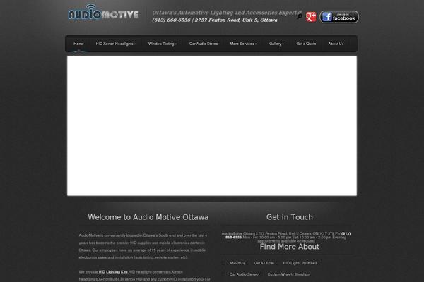 audiomotive.com site used Gnim-audiomotive