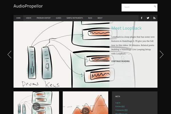 audiopropellor.com site used On-demand-responsive