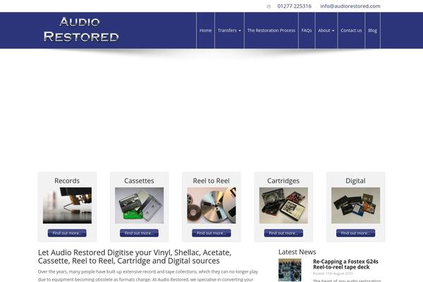 audiorestored.com site used Audio-restored